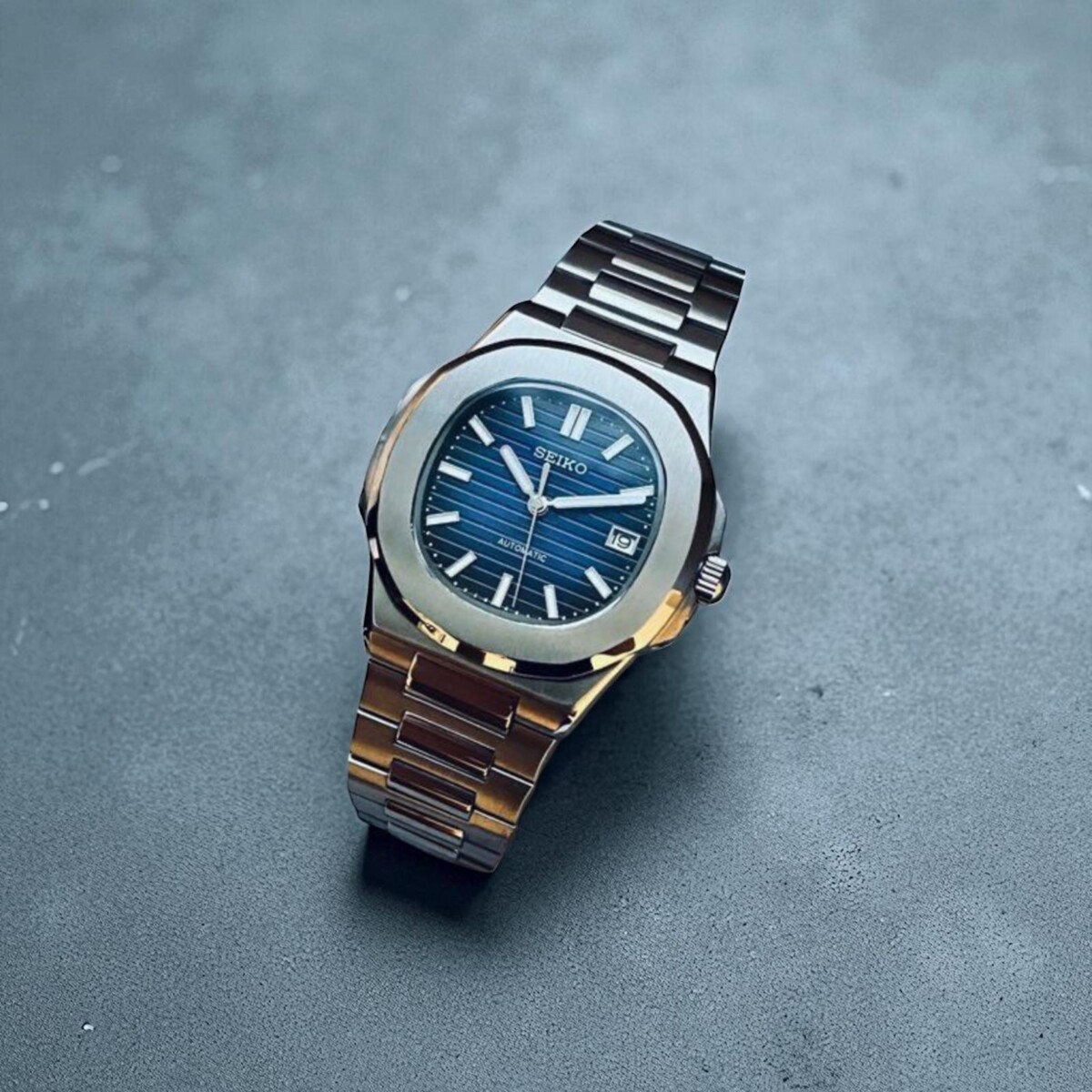 Seiko Mod “Nautilus