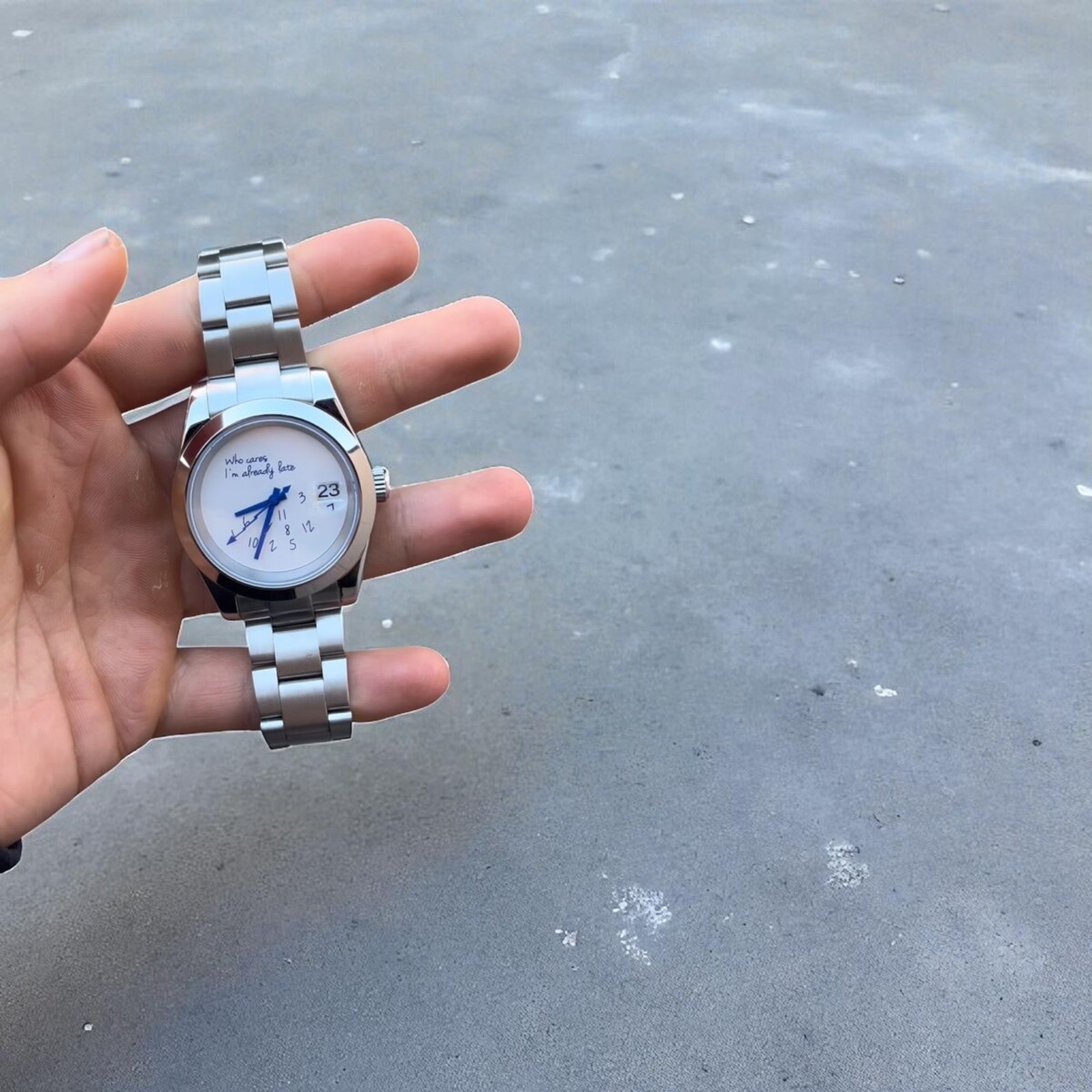 Who Cares – I’m Already Late